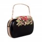 Evening Clutch Bags New PU Diamond Floral Hasp Wedding Purse Tote Wrist Handbag For Women Day Clutch