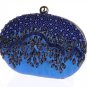 100% Handmade Evening Bags Flower Women Bag Fashion Beaded Clutch Bags Designer Day Clutch Wedding B