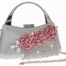 Women Handbag Fashion Flower Tassels Day Clutches Diamond Beaded Women\'s Purse Wallet Wedding Bags 