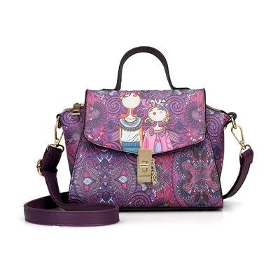 Green Flower Printing PU Leather Women Handbags Fashion Women Bag Female Tote Women Messenger Bags F