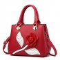 New Women Handbags Women Bag Leather Big Flower Designer Shoulder Bags Fashion Women Bags Lady Messe