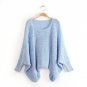 LASPERAL 2017 Knitted Sweater Women Loose Round Neck Batwing Sleeve Pullovers Ladies Spring Autumn H
