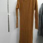 New Twist Women long sweater dress 2017 spring sexy slim Bodycon Dresses Elastic Skinny Split Dress