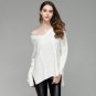 2018 Brand New Autumn Winter Women Pullovers Long Sleeve V Neck Casual Irregular Knitted Sweaters Ju