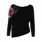 WOMAIL Women Sweater Vintage Women Sweater Long Sleeve Fall Winter Fashion Sweater Loose Bottoming K
