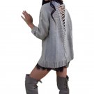 Autumn Fashion Knitted Pullover Women Backless Crossed Lace Up Sexy O Neck Long Sleeve Solid Knitwea