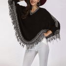 Brand 2017 New Autumn Winter Women Pullover Sweaters Vestidos V Neck Batwing Sleeve Tassels Knitted 