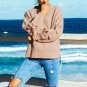2017 Oversized Autumn Winter Warm Women Sweaters Pullover Korean Style Long Sleeve Bow Casual Sweate