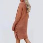 2017 Women Autumn Long Sleeve Sexy Solid Casual Loose Party Club Sweater Lace-up Basic Knitting Pull