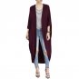 2017 Autumn Solid Long Knitted Cardigan Sweater Women New Fashion Loose Long Sleeve Knit Cardigans F