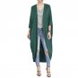 2017 Autumn Solid Long Knitted Cardigan Sweater Women New Fashion Loose Long Sleeve Knit Cardigans F
