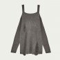 2017 Women Off Shoulder Strappy Long Sleeve Vintage Autumn Warn Casual Loose Solid Black Knitted Swe