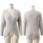 V neck cross knitting winter sweater women Fashion down sleeve pullover female New 2017 autumn win