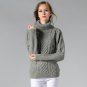 Sweater Women Knitted Turtleneck Sweater Christmas 2017 Casual Winter Warm Long Sleeve Solid Women S