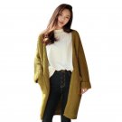 Fashion Women Autumn Winter Sweater Long Cardigans Long-Sleeve Loose Thick Knitted Female Sweaters L