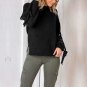 Women Sweaters 2017 Autumn Winter Long Sleeve Bow Sweater Femininas Casual Loose Pullovers Knitted J