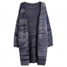 Korean Long Sleeve Solid Vintage Long Sweater Brand Sweater Women Elastico Cardigan Casual Sueter Mu