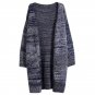 Korean Long Sleeve Solid Vintage Long Sweater Brand Sweater Women Elastico Cardigan Casual Sueter Mu