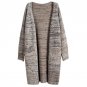 Korean Long Sleeve Solid Vintage Long Sweater Brand Sweater Women Elastico Cardigan Casual Sueter Mu