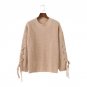 Women Long Sleeve Sweaters 2017 Fashion Autumn Winter Bow Sweater Femininas Casual Loose Pullovers