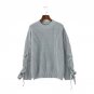 Women Long Sleeve Sweaters 2017 Fashion Autumn Winter Bow Sweater Femininas Casual Loose Pullovers