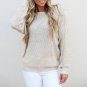 Women Sexy Backless Lace Up Knitted Pullover Sweater 2017 Fashion Autumn Winter Tops Casual Hollow O