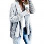 Fashion Open Stitch Sweaters Autumn Winter Knit Cardigans Long Sleeve Loose Women Sweaters Warm Top 