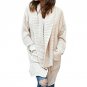 Fashion Open Stitch Sweaters Autumn Winter Knit Cardigans Long Sleeve Loose Women Sweaters Warm Top 