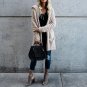 2XL XL 7 Colors Long Cardigan Sweater with Hat Autumn 2017 Women Outwear Long Sleeve Pockets Winter