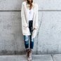 2XL XL 7 Colors Long Cardigan Sweater with Hat Autumn 2017 Women Outwear Long Sleeve Pockets Winter