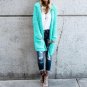 2XL XL 7 Colors Long Cardigan Sweater with Hat Autumn 2017 Women Outwear Long Sleeve Pockets Winter