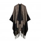 AIEnny Women Plaid Scarf Sweater Open Stitch Tassel Scottish Style Shawl 2017 New Fashion Female Aut