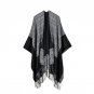 AIEnny Women Plaid Scarf Sweater Open Stitch Tassel Scottish Style Shawl 2017 New Fashion Female Aut