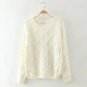2017 Hot Autumn Winter New Women sweater Fashion Cotton Elastic Knitted Sweaters Long Sleeve o-neck 