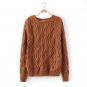 2017 Hot Autumn Winter New Women sweater Fashion Cotton Elastic Knitted Sweaters Long Sleeve o-neck 