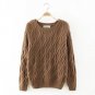 2017 Hot Autumn Winter New Women sweater Fashion Cotton Elastic Knitted Sweaters Long Sleeve o-neck 