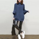 New Women Sweater Dress Winter Autumn Bodycon Batwing Sleeve Bodycon Dresses Elastic Dress Brief Kni