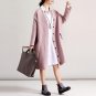 Autumn Women Long Sleeve Deep V Buttons Down Sweaters Shirt Oversized Chunky Pront Open Cardigan Jac