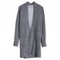 Women Spring Autumn Long Sleeve Solid Color Cardigan Loose Knit Sweater Coat