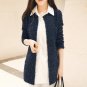 New Winter Long Cardigan Women Sweater Casual Autumn Long Sleeve Pocket Women Loose OutWear Coat ves