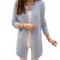 New Winter Long Cardigan Women Sweater Casual Autumn Long Sleeve Pocket Women Loose OutWear Coat ves