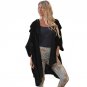 Women Loose Cardigan Long Batwing Sleeve Irregular Sweater Coat Outwear Women Clothing WS2565M