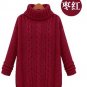 Women Sweater Winter Knitted Long Warm Sweater With Neck Women Sweater Casual Turtleneck For Women P