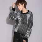 The new autumn and winter sweater speed sell through the head of women loose long sleeves thick knit