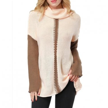 Six senses women sweater long sleeve turtleneck Knitted Sweater autumn winter Fashion Outerwear Pull