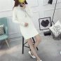 Six senses women knitting sweater 2017 New Casual cotton long knitted winter sweater pullover female