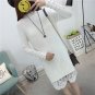 Six senses women knitting sweater 2017 New Casual cotton long knitted winter sweater pullover female