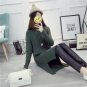 Six senses women knitting sweater 2017 New Casual cotton long knitted winter sweater pullover female
