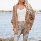 Autumn 2017 Open-Front Women Cardigan Fashion Long Sleeves Draped Longline Knitted Cardigans Women S