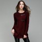 Romastory New Autumn Winter women\'s large-size solid-knit Open Poncho O-neck cardigan sweater jack